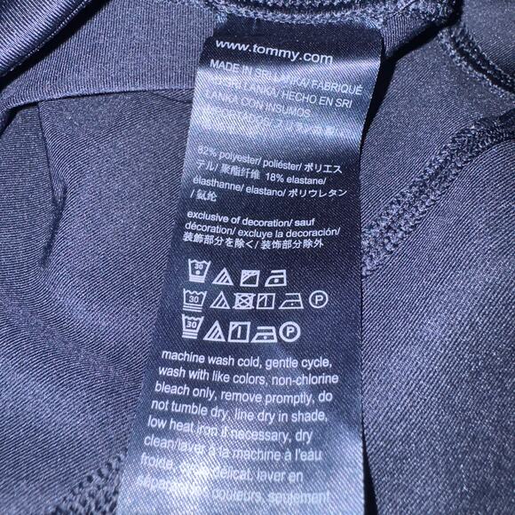 Tommy Hilfiger Sport Women’s Colorblock Leggings - Size XL (Red, White, Navy) - Picture 6 of 7